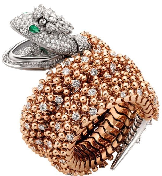 Часы Bvlgari Serpenti Misteriosi Pallini High Jewellery 3