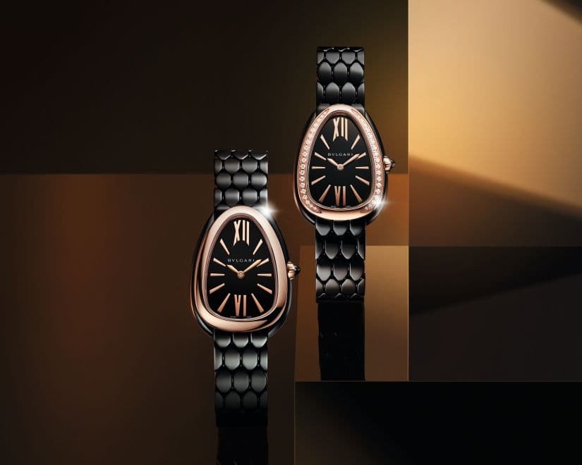 Часы Bvlgari Serpenti Seduttori Black