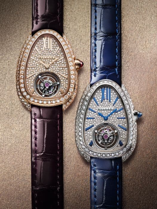 Часы Bvlgari Serpenti Seduttori Tourbillon