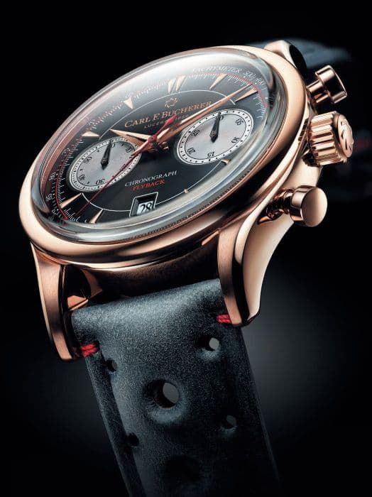 Часы Carl F. Bucherer Manero Flyback Retro Gold