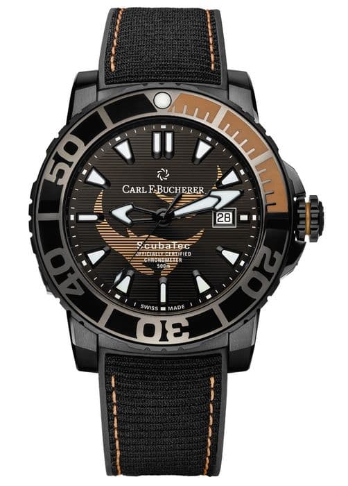 Часы Carl F. Bucherer Patravi ScubaTec Black Manta