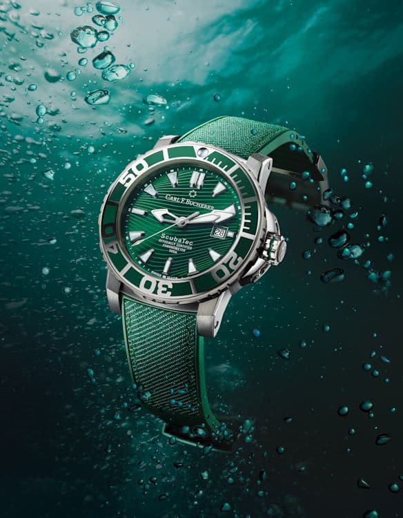 Часы Carl F. Bucherer Patravi ScubaTec Verde
