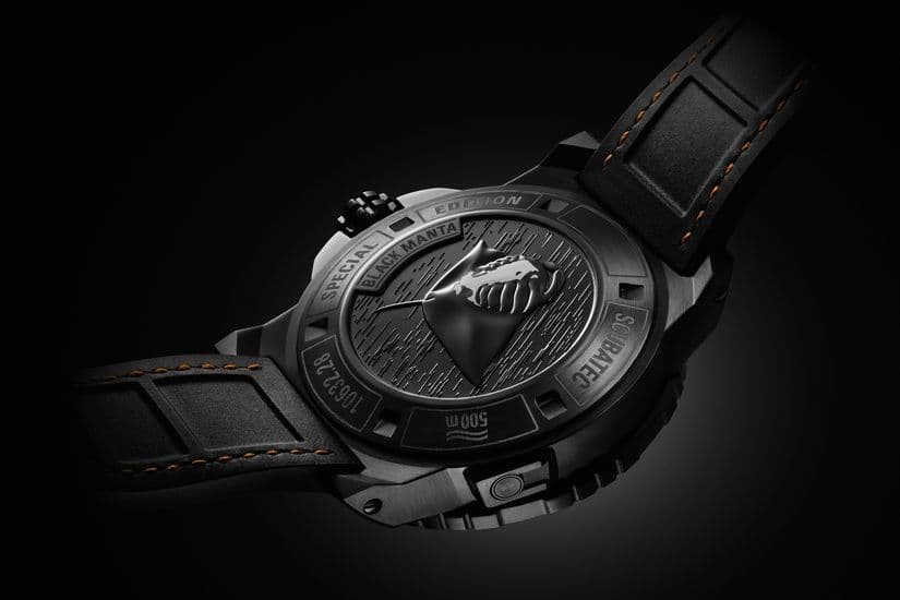 Часы Carl F. Bucherer в честь черного ската манта