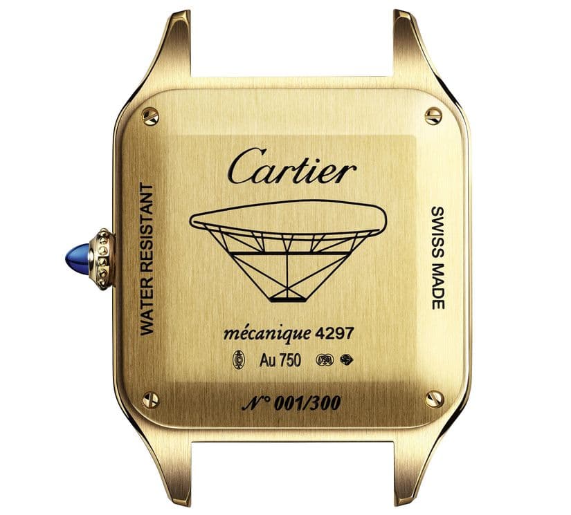 Часы Cartier Santos Dumont La Baladeuse
