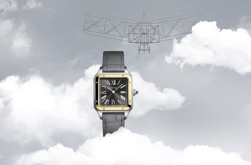 Часы Cartier Santos-Dumont n14 bis