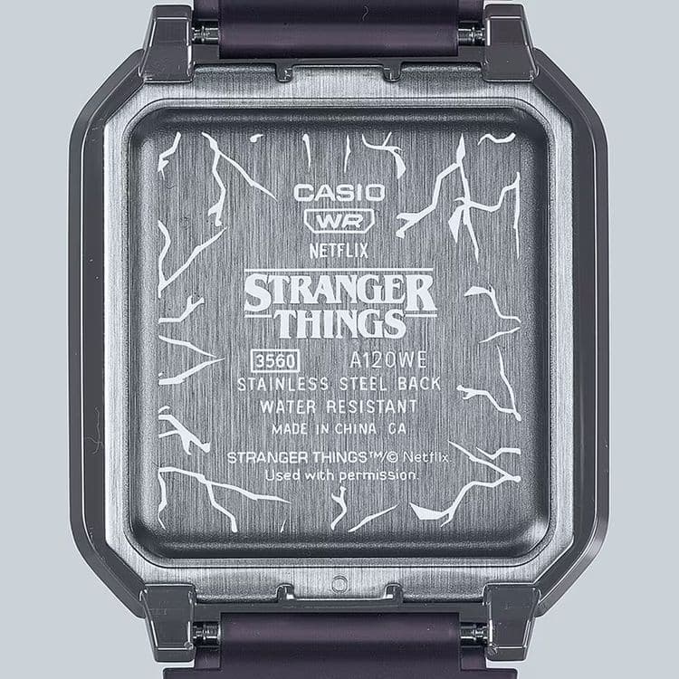 Часы Casio для фанатов сериала «Очень странные дела»