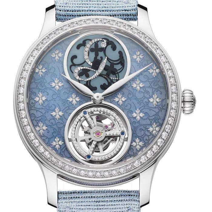 Часы Charles Girardier Tourbillon Signature Mystérieuse Fleur de sel