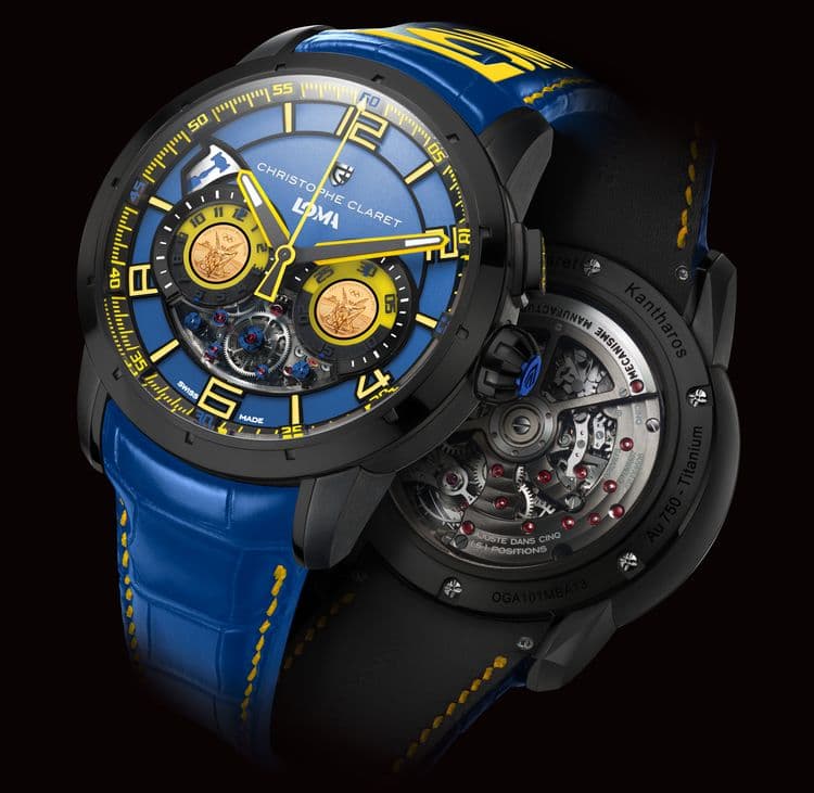 Часы Christophe Claret с Василием Ломаченко