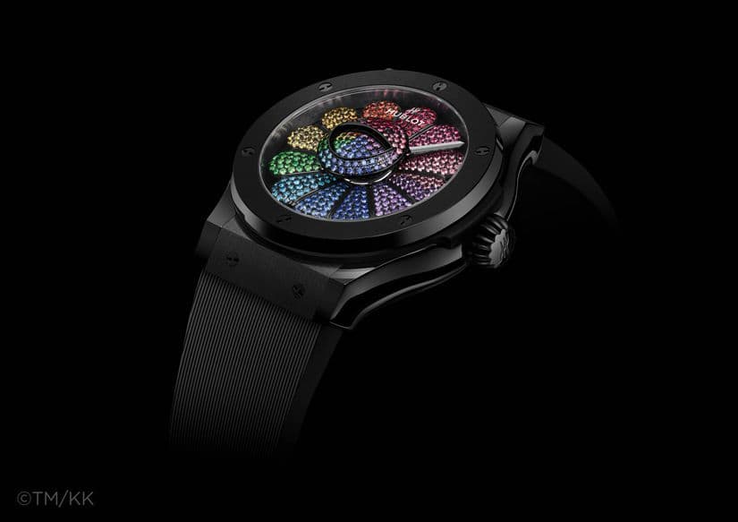 Часы Classic Fusion Takashi Murakami Black Ceramic Rainbow
