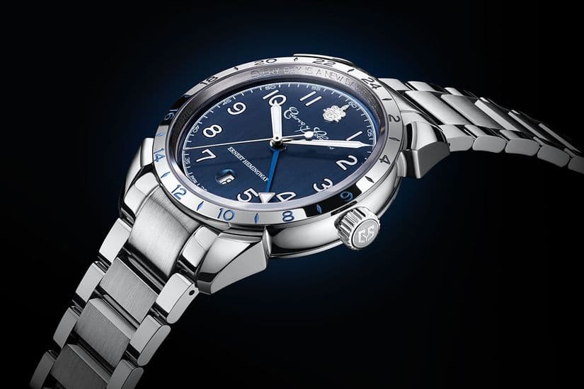 Часы Cuervo_y_Sobrinos_Historiador_Hemingway_GMT_The_Fisherman