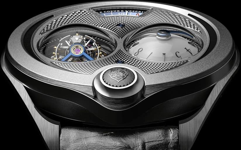 Часы David Cadaux 1740 Half Hunter Tourbillon