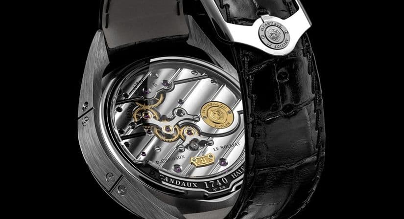 Часы David Cadaux 1740 Half Hunter Tourbillon