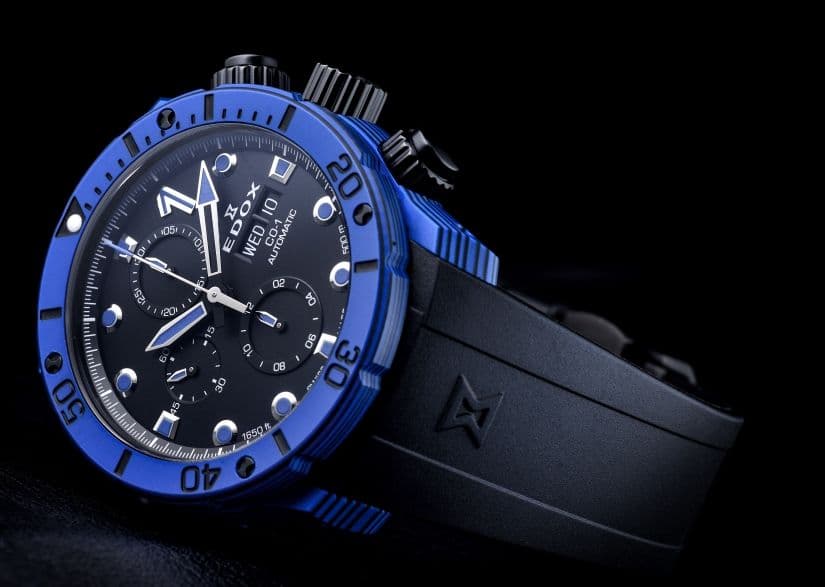 Часы Edox CO-1 Carbon Chronograph 