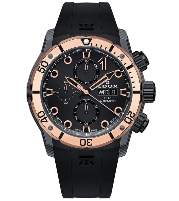 Часы Edox CO-1 Carbon Chronograph 
