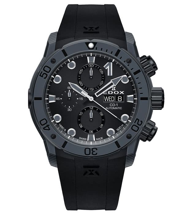 Часы Edox CO-1 Carbon Chronograph 