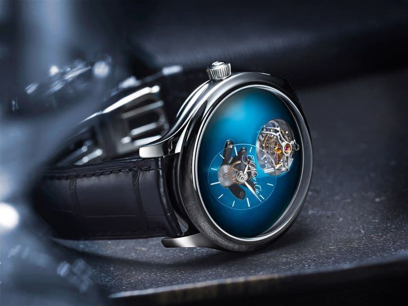 Часы Endeavour Cylindrical Tourbillon H. Moser x MB&F