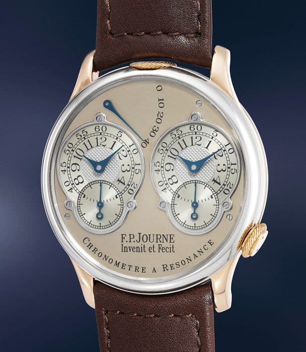 Часы F.P.Journe Chronometre a Resonance Souscription