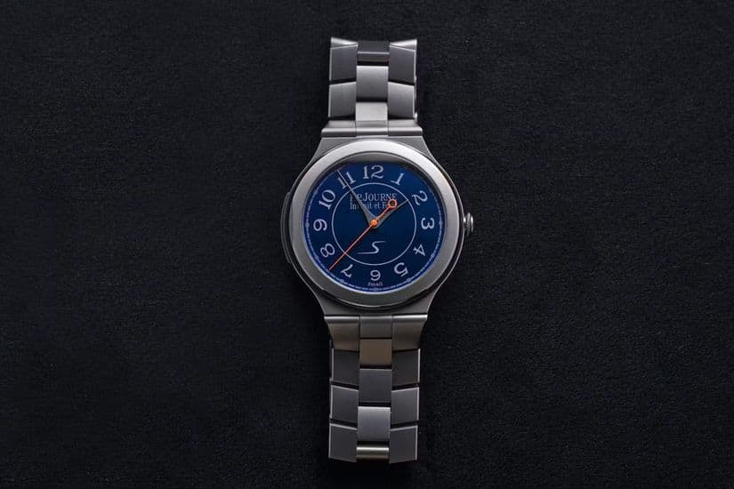 Часы F.P. Journe Chronometre Bleu Furtif