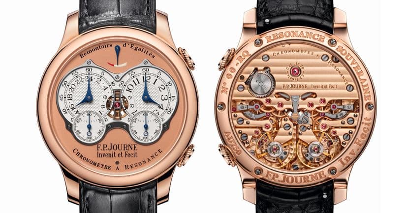 Часы F. P. Journe Chronometre a Resonance