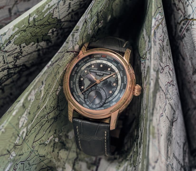 Часы Frederique Constant Classic Worldtimer Manufacture