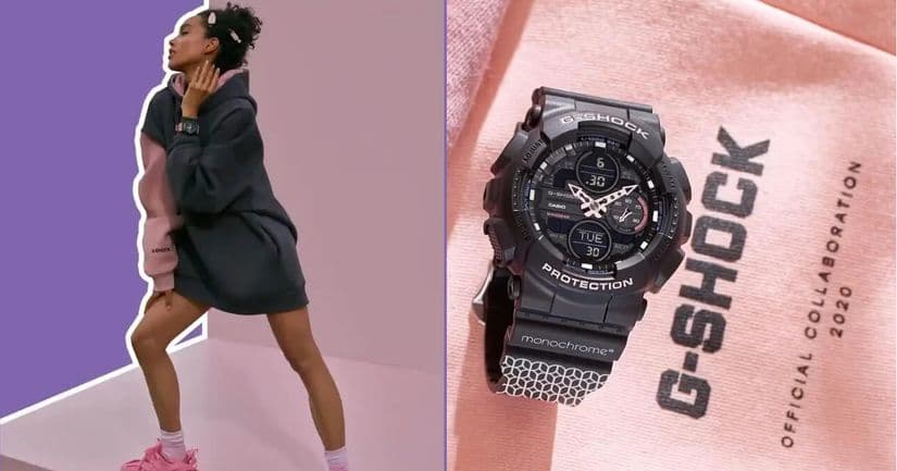 Часы G-Shock с брендом Monochrome