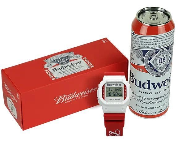 Часы G-Shock x Budweiser