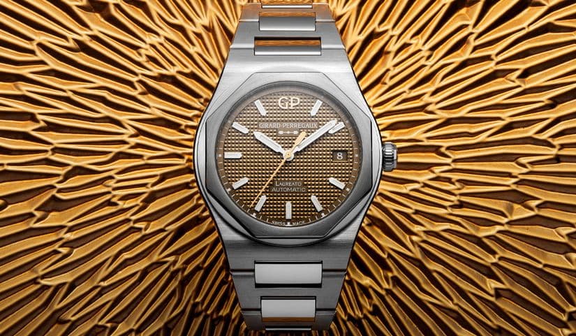 Часы Girard-Perregaux Laureato 38mm Copper
