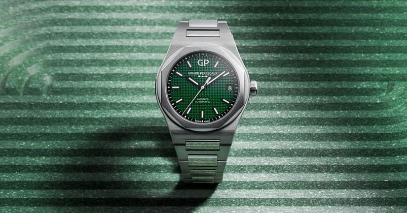 Часы Girard-Perregaux Laureato 42 mm Green
