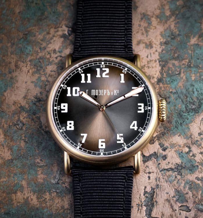 Часы  H. Moser & Cie. Heritage Bronze Since 1828 Limited Edition