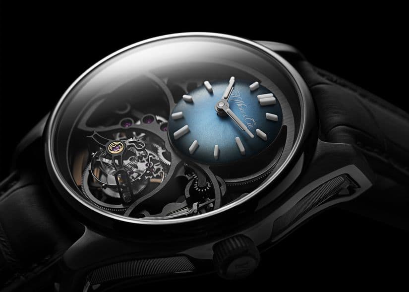 Часы H. Moser & Cie Pioneer Cylindrical Tourbillon Skeleton
