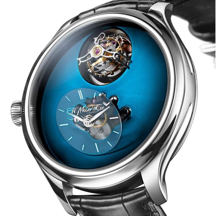 Часы H. Moser и MB&F Endeavour Cylindrical Tourbillon