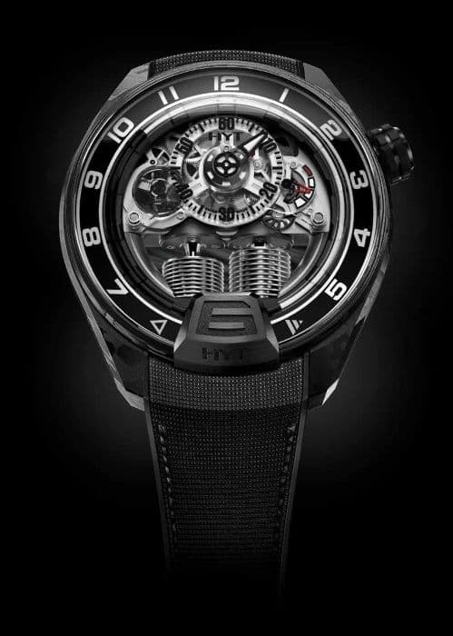 Часы HYT H4 Rich Time Edition Black Fluid
