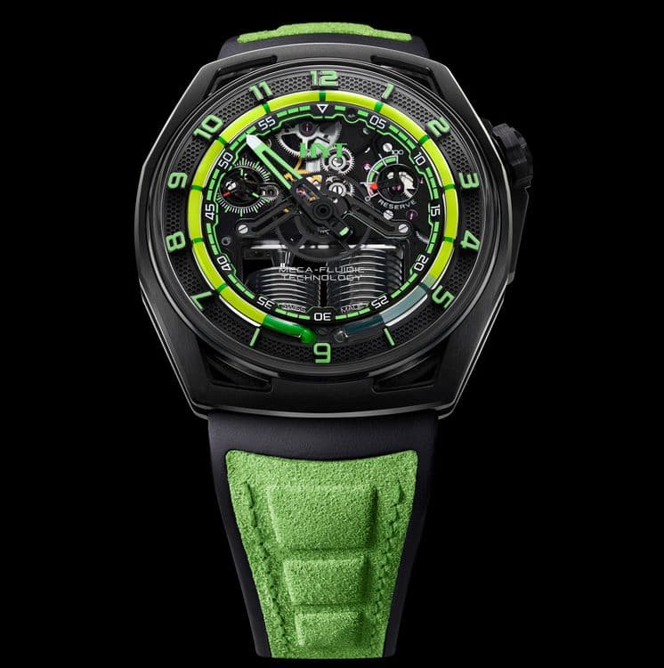 Часы HYT Hastroid Green Nebula