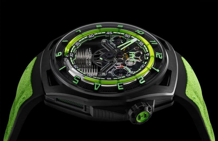 Часы HYT Hastroid Green Nebula