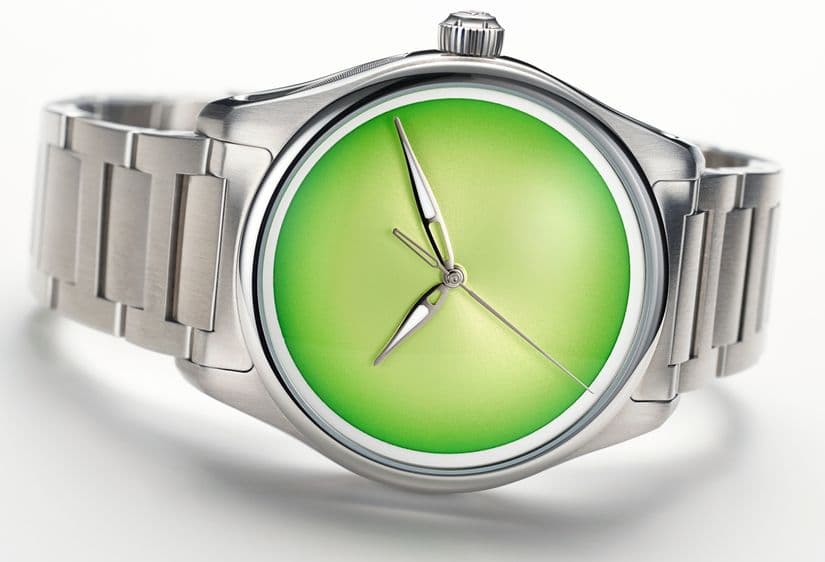 H. Moser & Cie. Pioneer Center Seconds Citrus Green