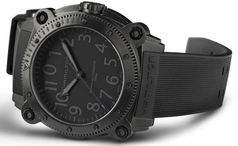 Часы Hamilton Belowzero Titanium Limited Edition Blue