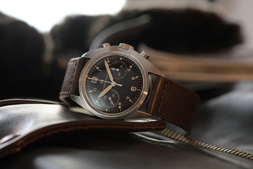 Часы Hamilton Khaki Pilot Pioneer Mechanical Chronograph