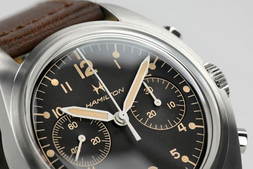 Часы Hamilton Khaki Pilot Pioneer Mechanical Chronograph