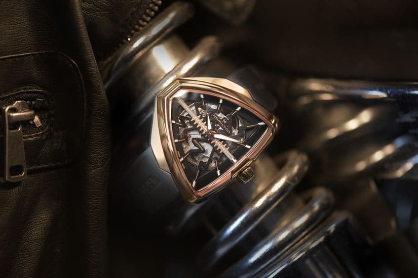 Часы Hamilton Ventura Elvis80 Skeleton