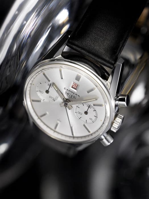 Часы Heuer Carrera «Dato 45» 1965 года