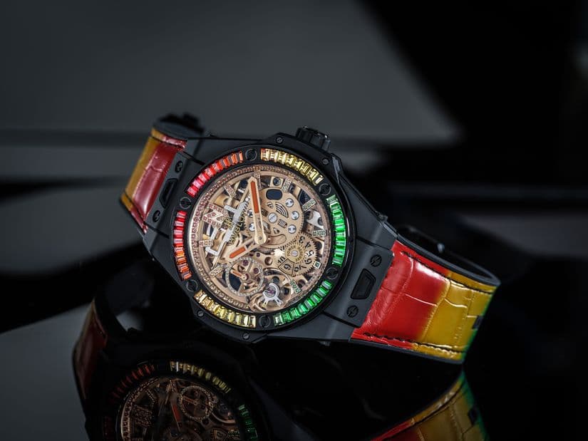 Часы Hublot BIG BANG MECA-10 NICKY JAM CERAMIC