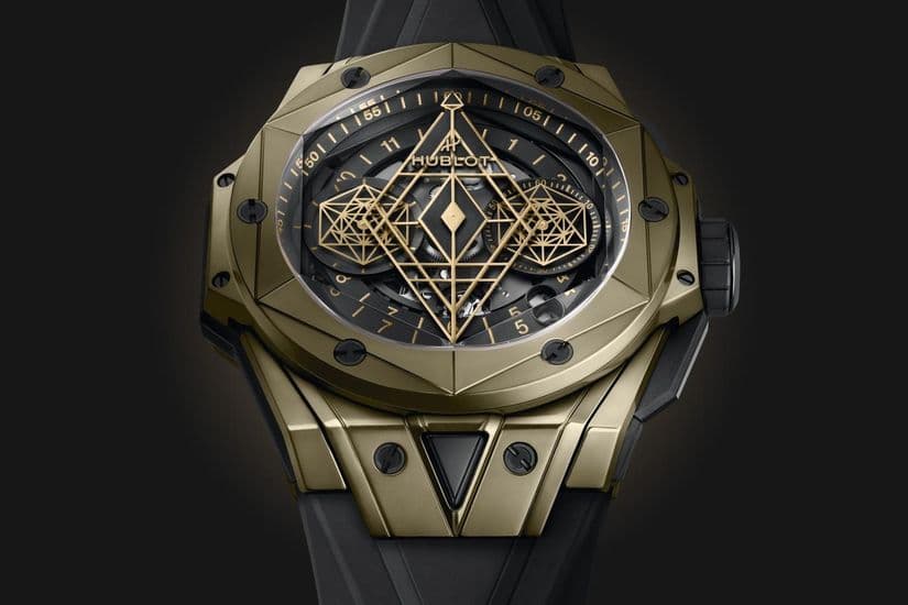 Часы Hublot BIG BANG UNICO SANG BLEU II
