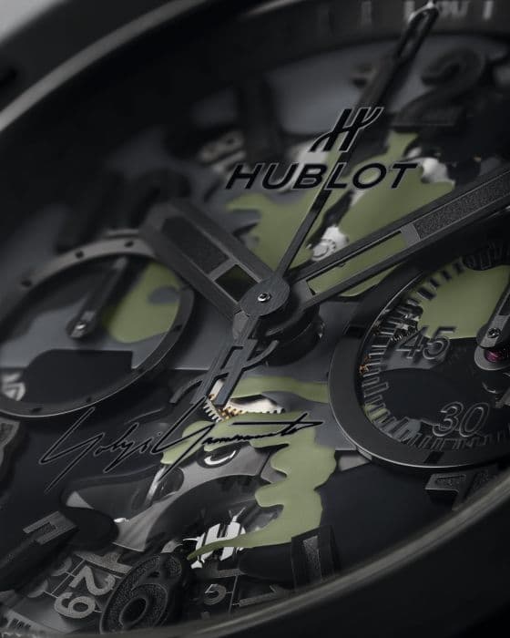 Часы Hublot Big Bang Camo Yohji Yamamoto