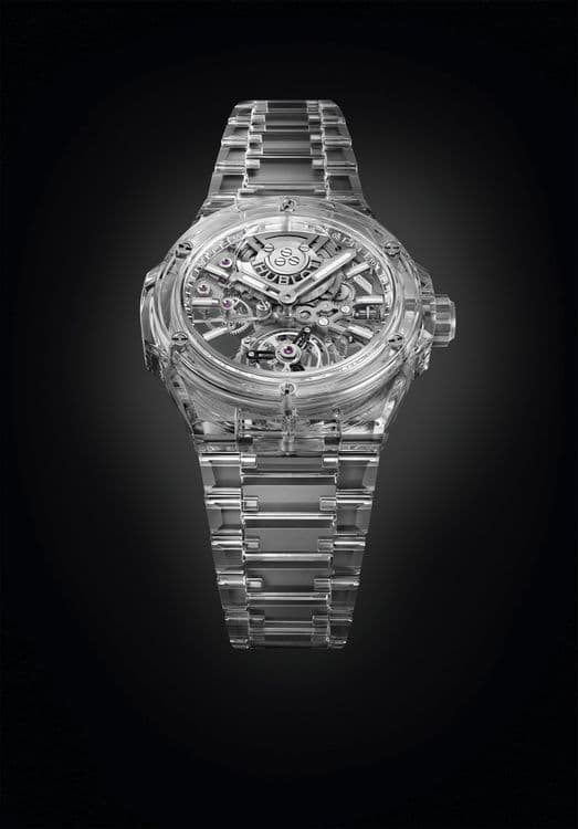 Часы Hublot Big Bang Integral Tourbillon Full Sapphire