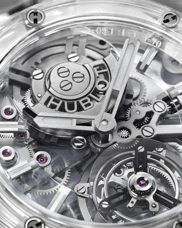 Часы Hublot Big Bang Integral Tourbillon Full Sapphire