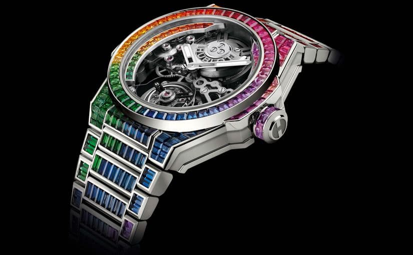 Часы Hublot Big Bang Integral Tourbillon Rainbow