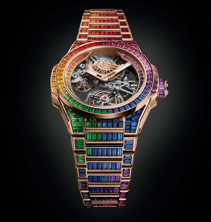 Часы Hublot Big Bang Integral Tourbillon Rainbow