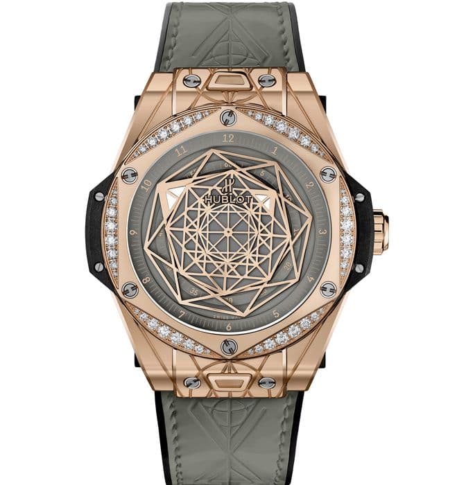 Часы Hublot  Big Bang One Click Sang Bleu 