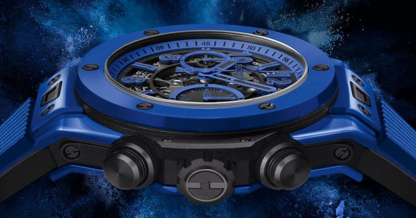 Часы Hublot Big Bang Unico Blue Magic