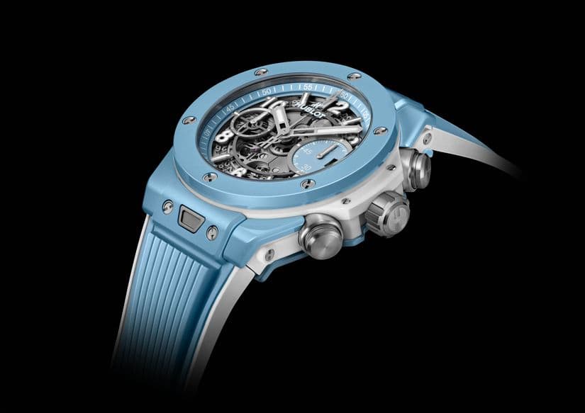 Часы Hublot Big Bang Unico Sky Blue 42 mm